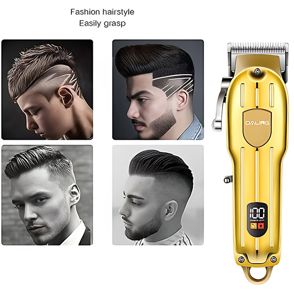 DALING 1538 Cordless Electric Rechargeable Beard Trimmer